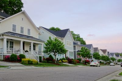 Vinyl Siding on a Residential Home